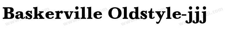 Baskerville Oldstyle字体转换